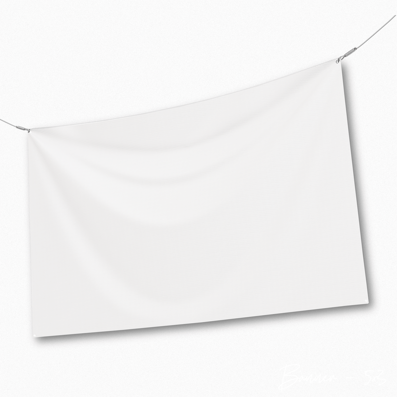 blank fabric banner | Dropship personalised gifts & decorations UK 